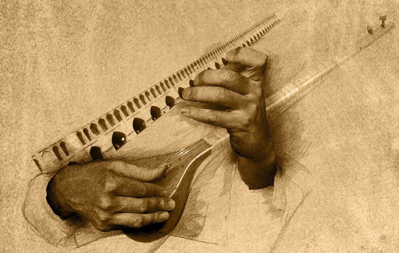 setar music persian instrument